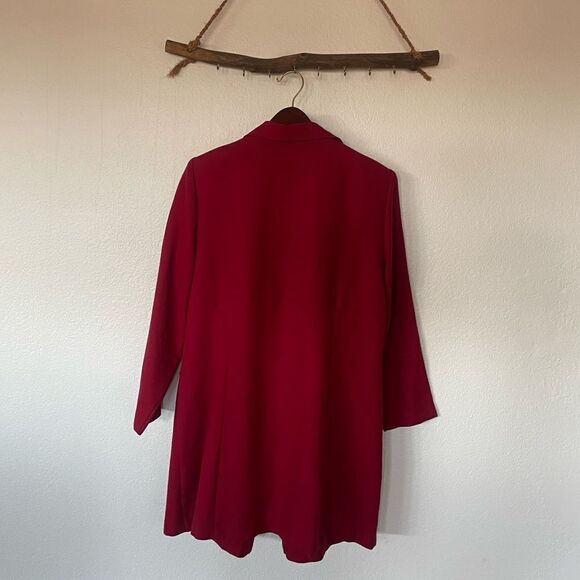 Red blazer jacket - Picture 3 of 4